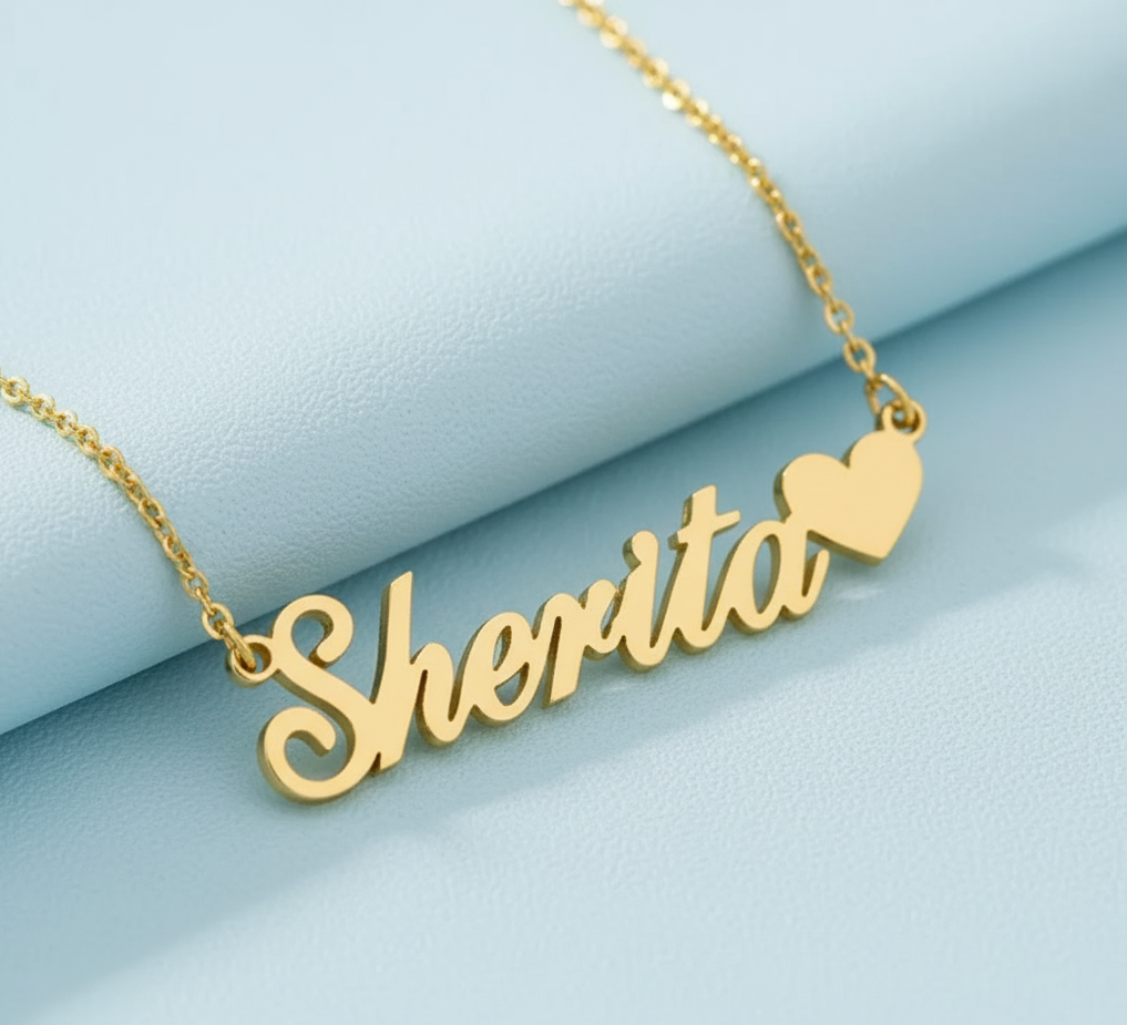 Any-Name-Customized-Name-Pendant-Yellow-Gold-Plated-Brass-Pendant-Necklace