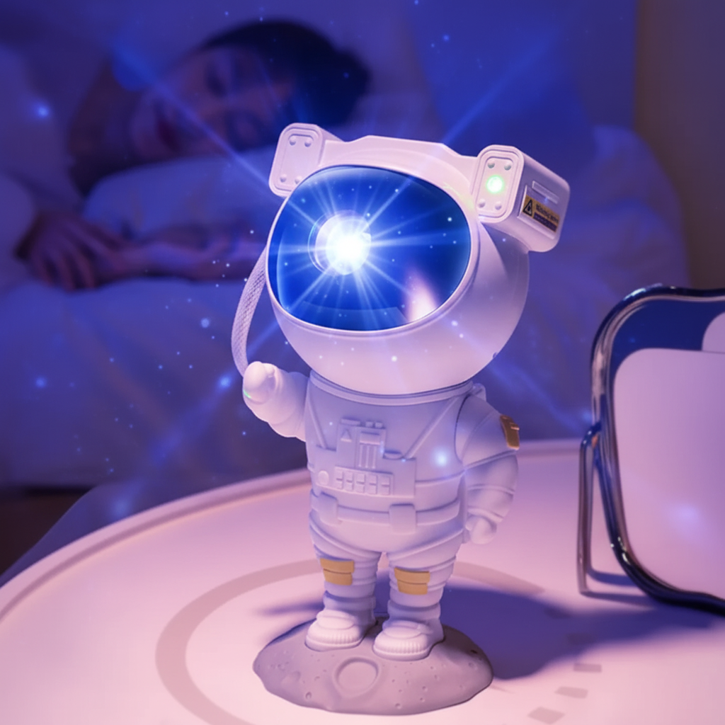 Astronaut Star Projector Night Light
