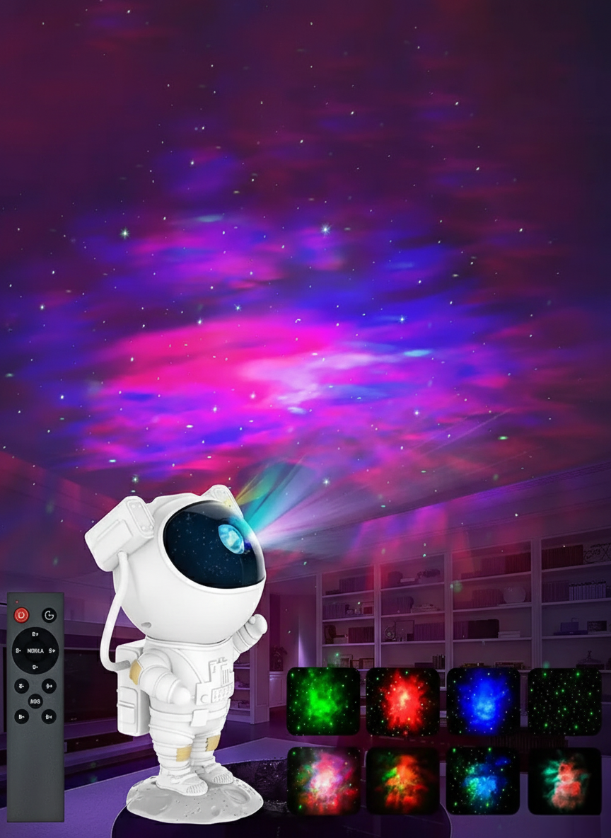 Astronaut Star Projector Night Light