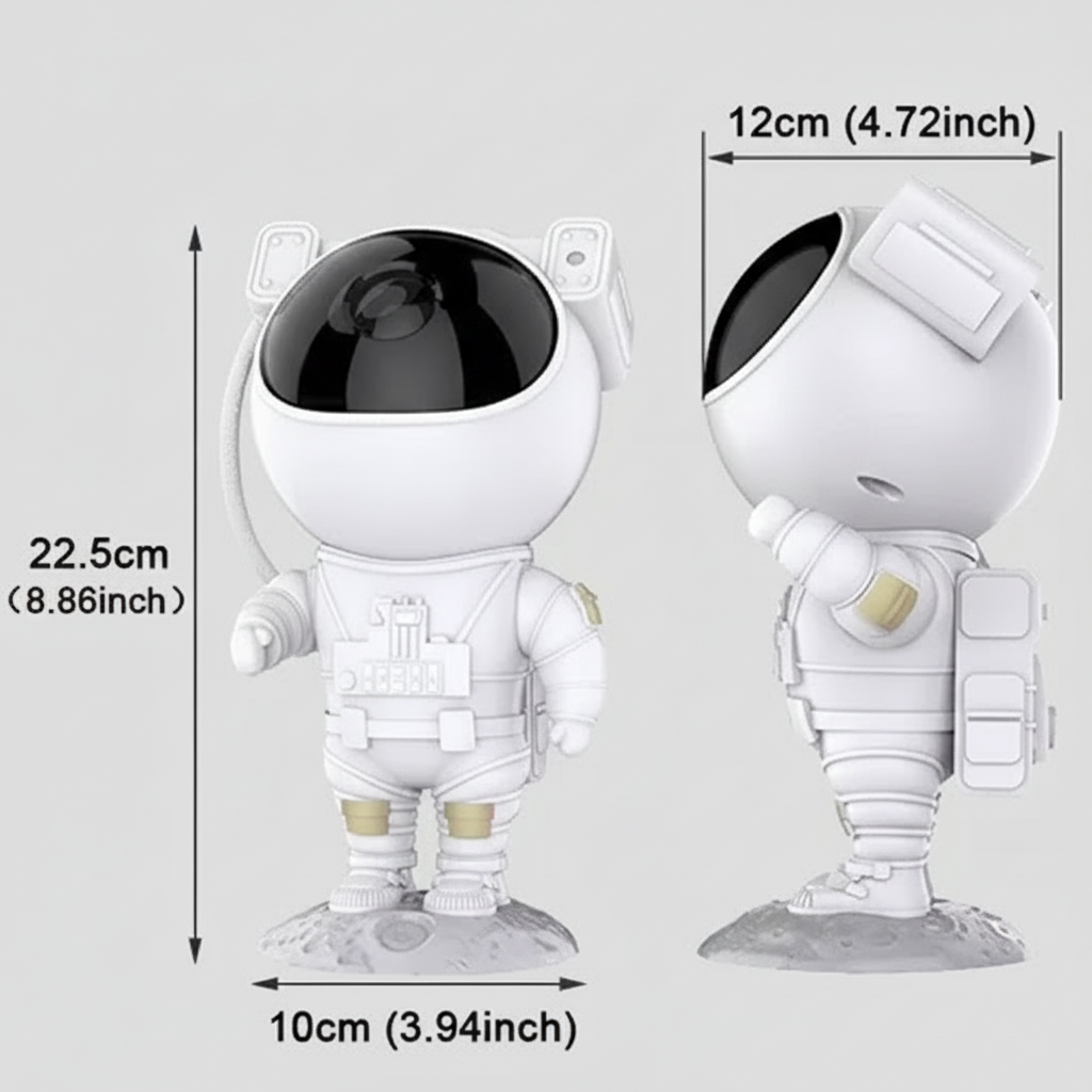 Astronaut Star Projector Night Light