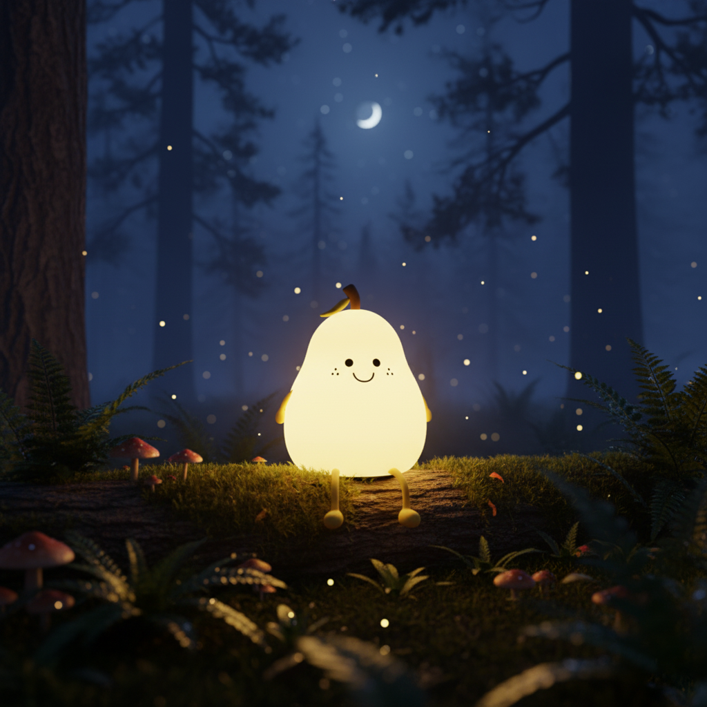 Cute Pear Night Lamp