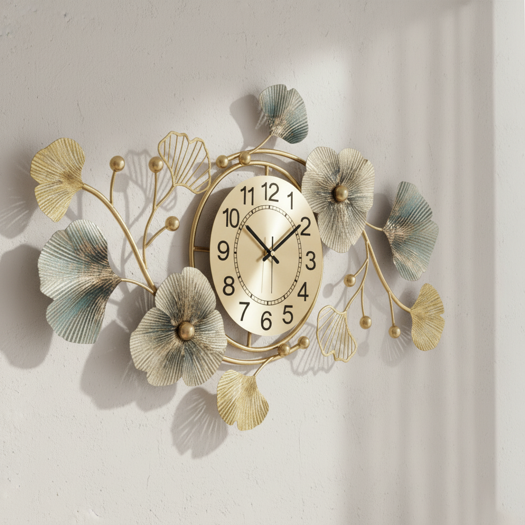 Metal Wall Clock