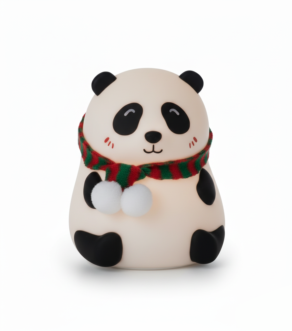 Silicone Panda Night Lamp – Soft, Cute & Safe Light for Kids