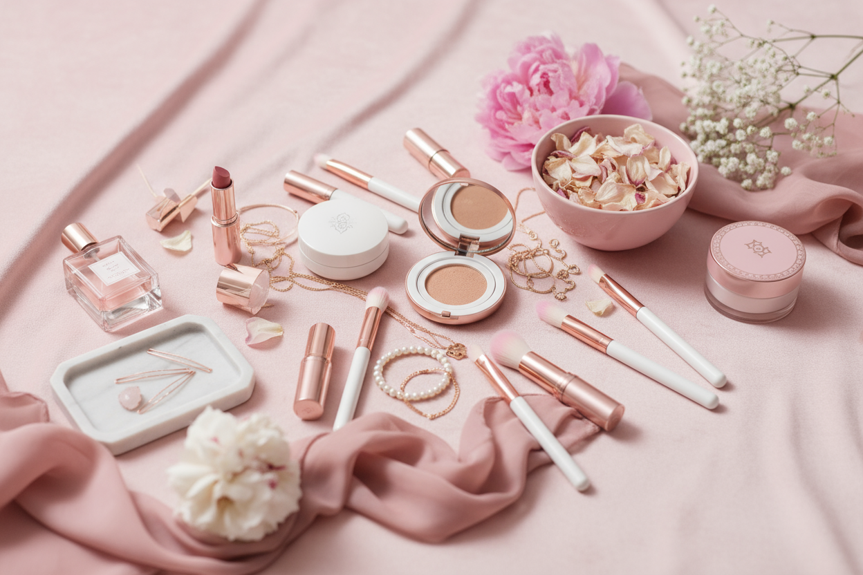 generate items on all item pic which will match with the website ...something pinkish and girly type