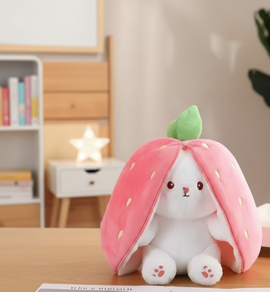 Pink Bunny Plush Toy - Cute & Versatile Stuffed doll with bunny