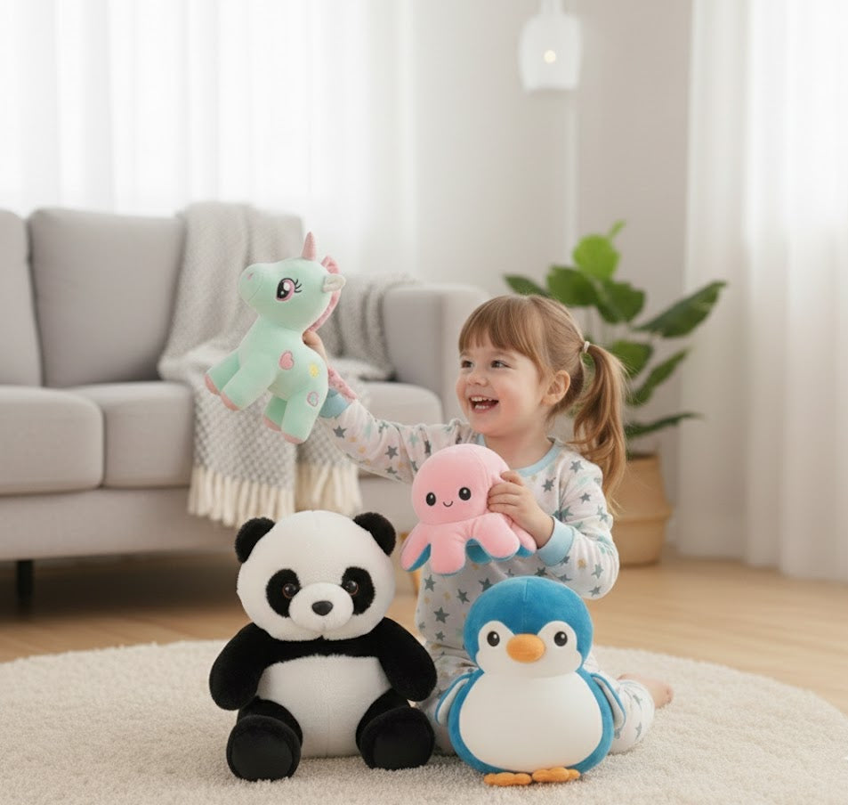 Huggable Combo Stuffed Soft Toys – Gift Pack