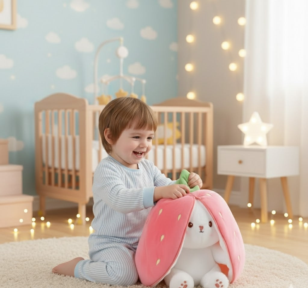 Pink Bunny Plush Toy - Cute & Versatile Stuffed doll with bunny