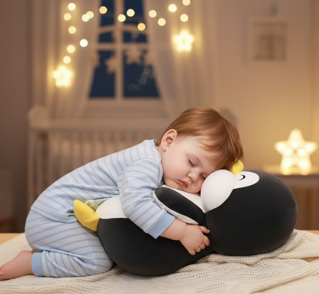 Plushies Penguin Stuffed Animal Toys, Soft Penguin Stuff Plush Doll Gift For Kids Girls Boys women / Color":black/ Size : 35 Cm/ Qty